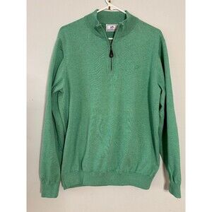 Southern Tide Men's Long Sleeve 1/4 Zip Sweatshirt Size Large Preppy Coastal‎
